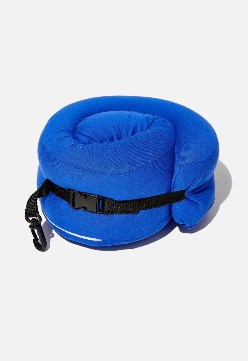 Typo - Travel Neck Pillow - Cobalt