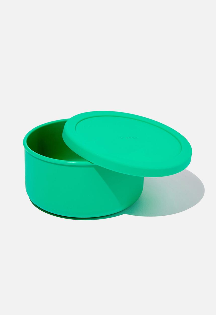 Typo - Fill Me Up Silicone Container 1.3l - Round Jungle Teal