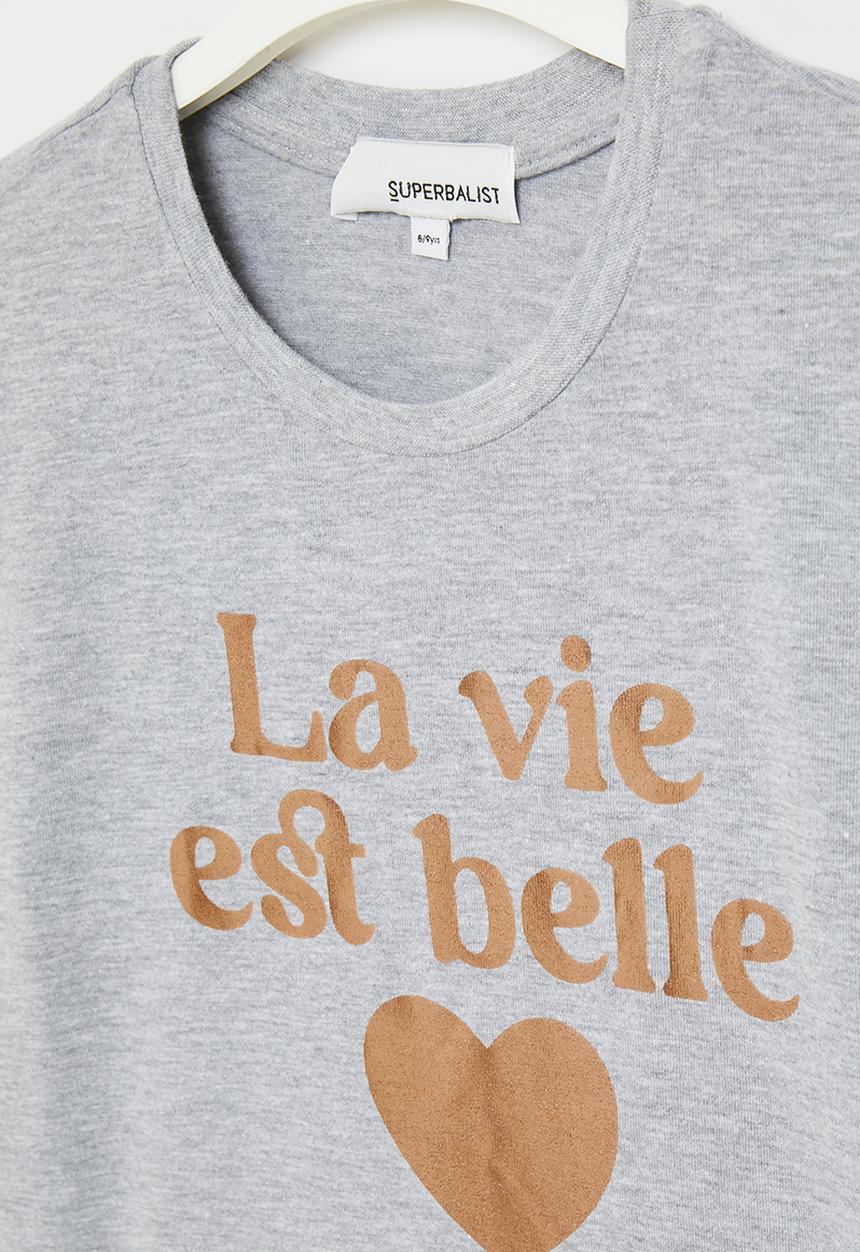 Superbalist - Girls graphic tee - grey
