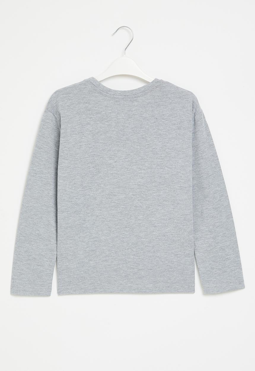 Superbalist - Girls graphic tee - grey