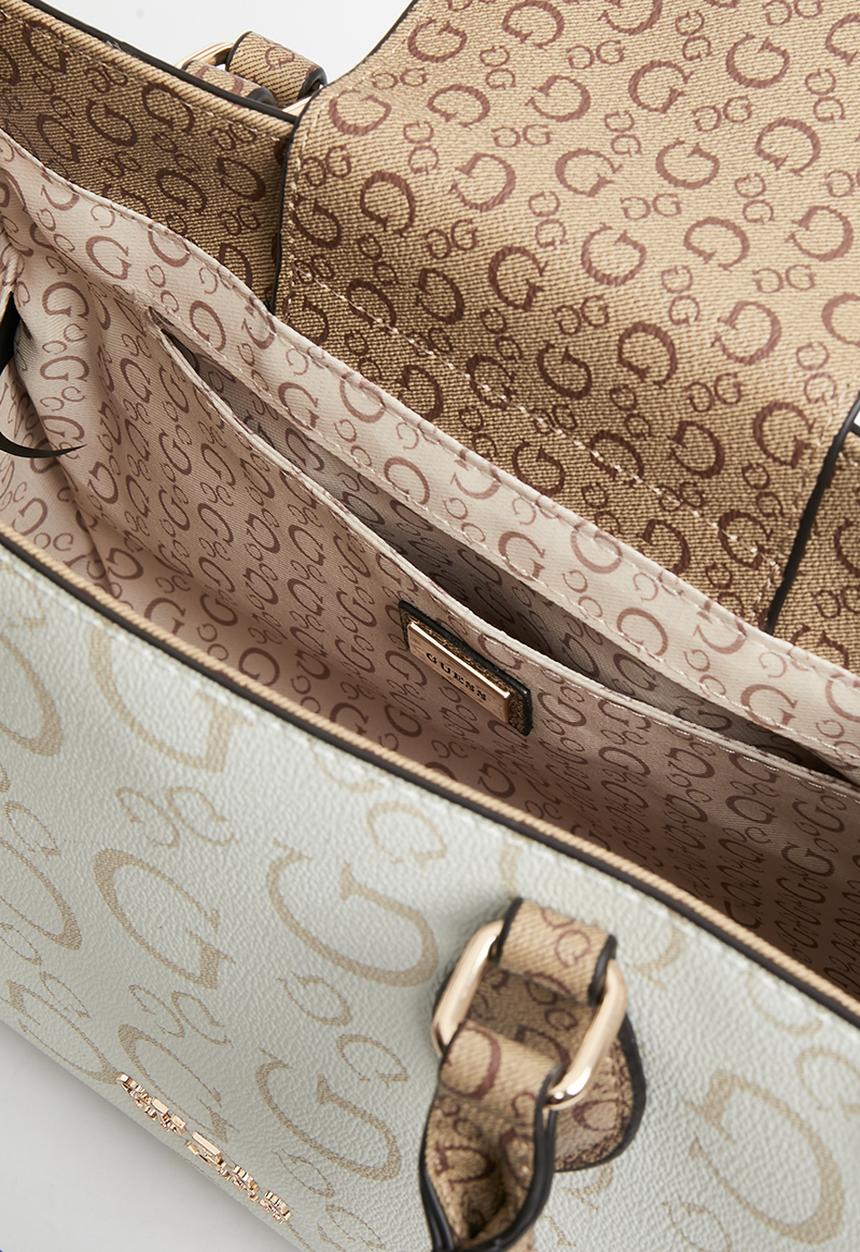 GUESS - Oak park small carryall - white 