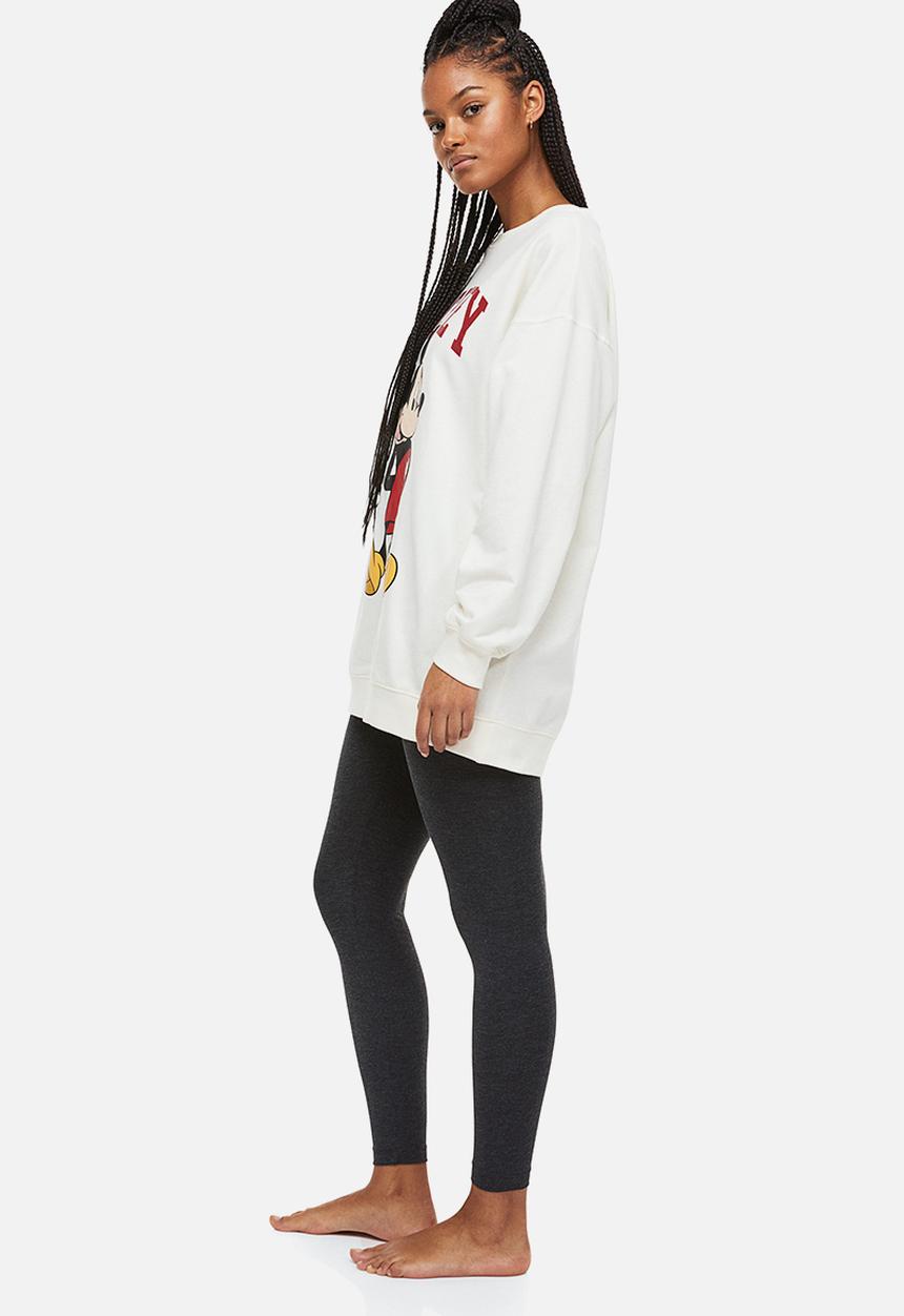 H&M - Printed pyjamas - white mickey mouse