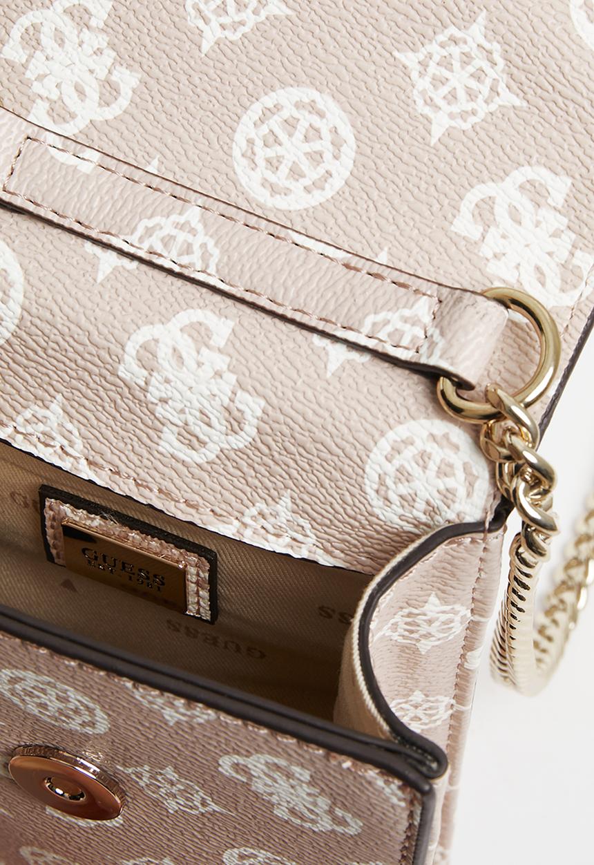 GUESS - Noelle flap chit chat - rosewood logo