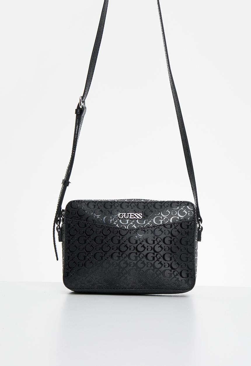 GUESS - Mcclain mini camera crossbody - black