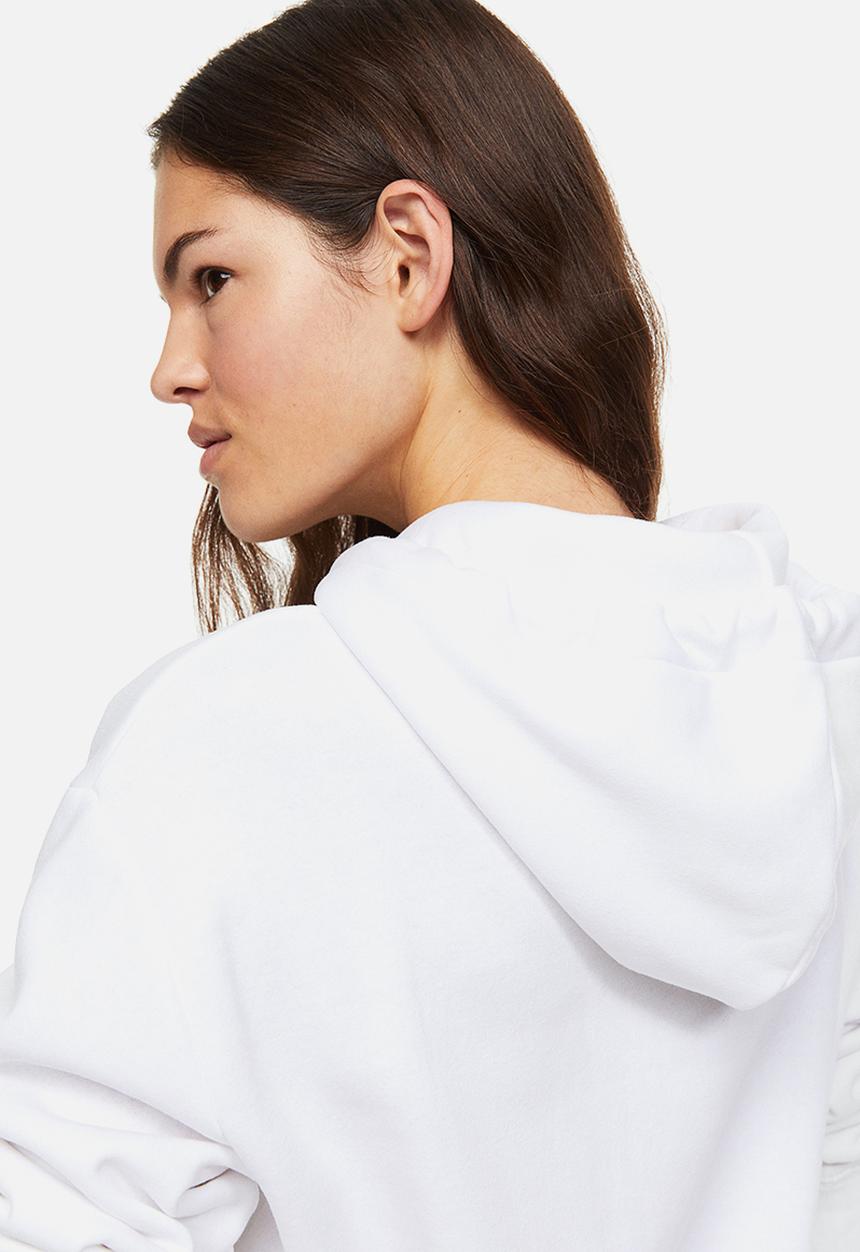 H&M - Hooded top - white