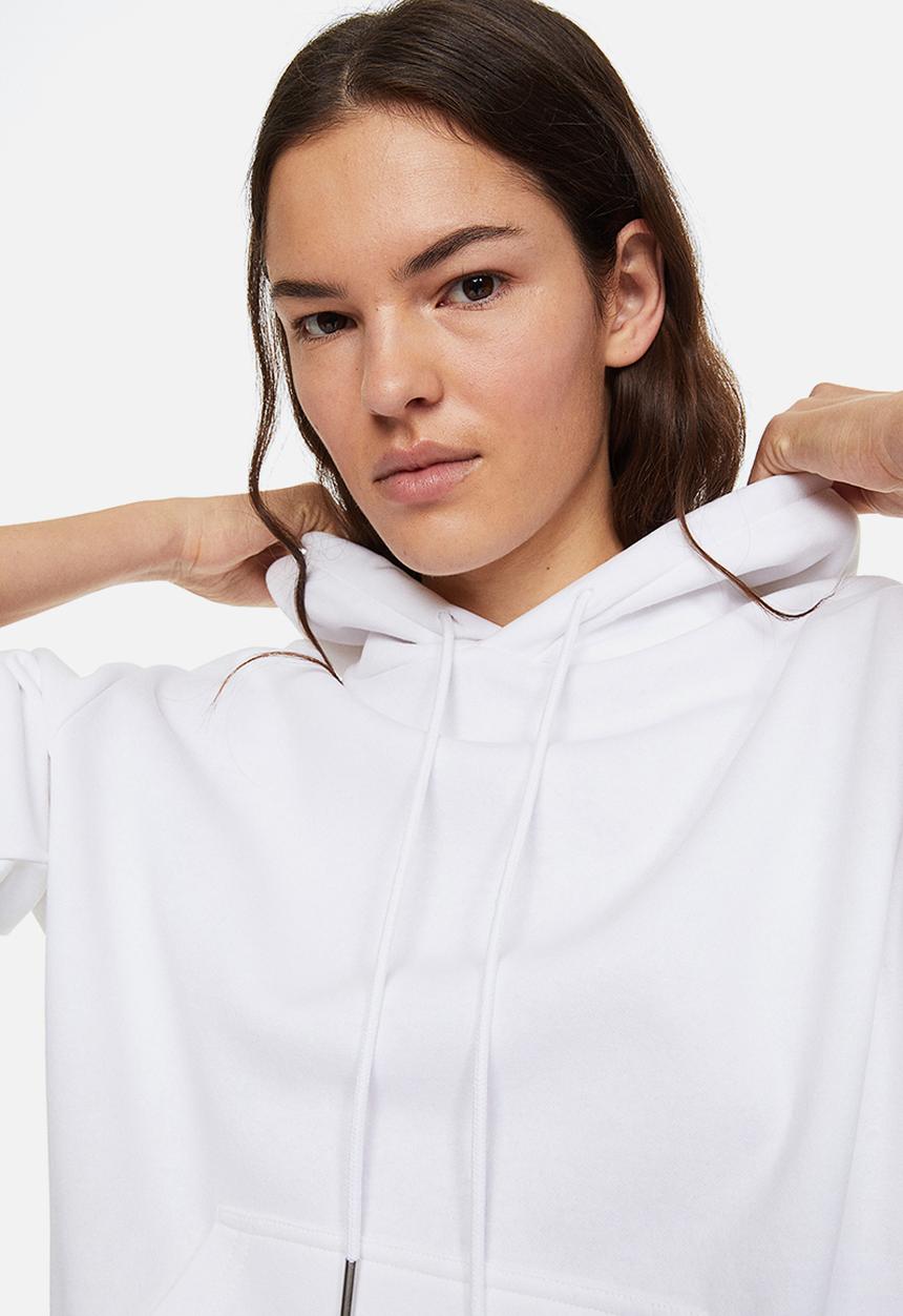 H&M - Hooded top - white
