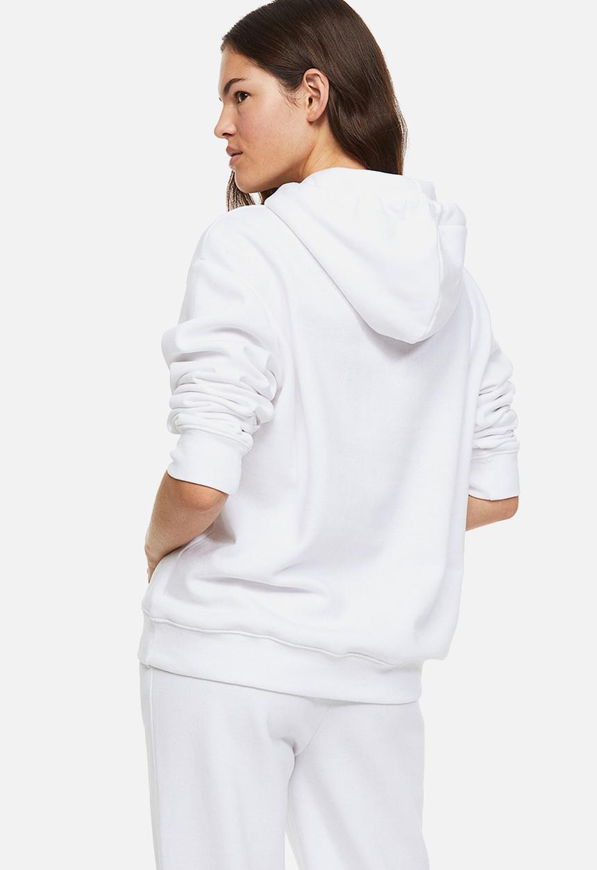 H&M - Hooded top - white
