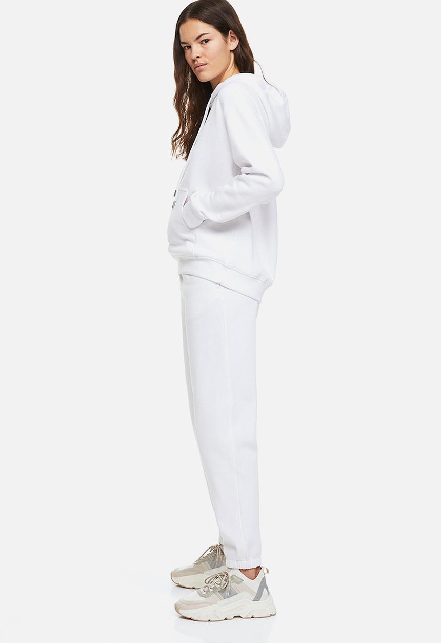 H&M - Hooded top - white