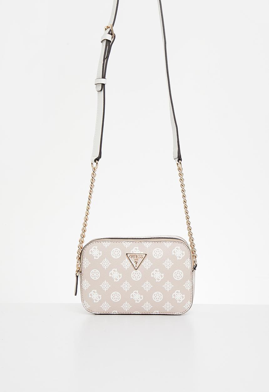 GUESS - Noelle crossbody camera - rosewood logo