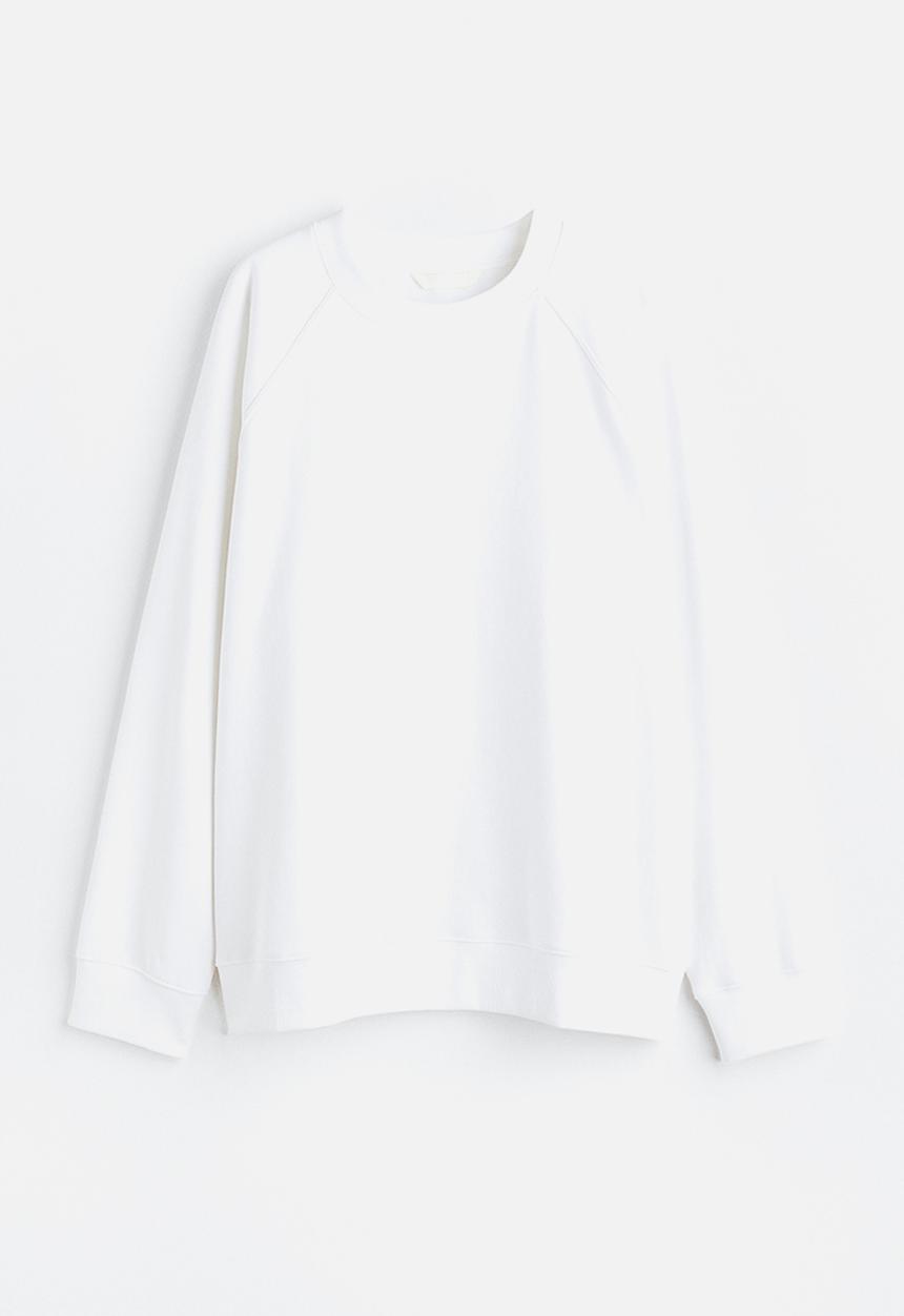 H&M - Sweatshirt - white