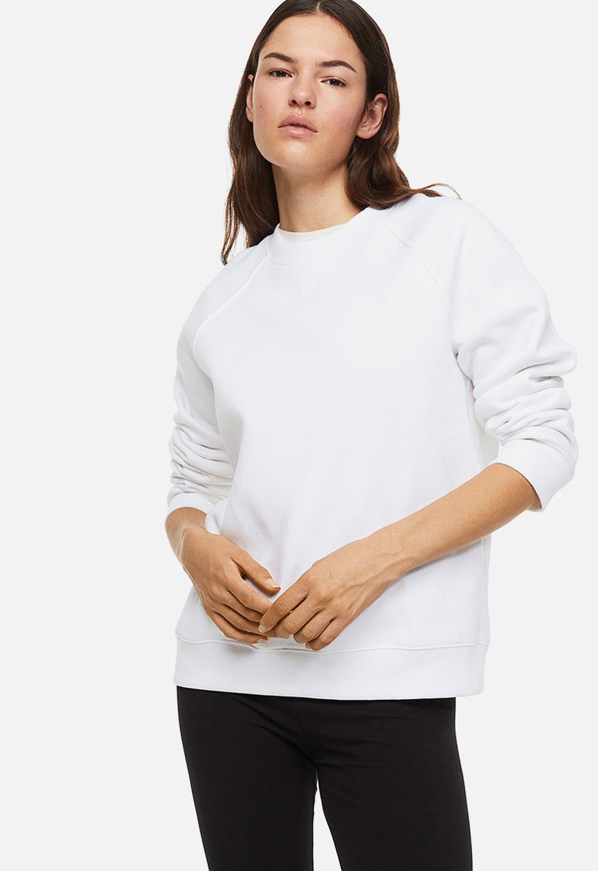 H&M - Sweatshirt - white