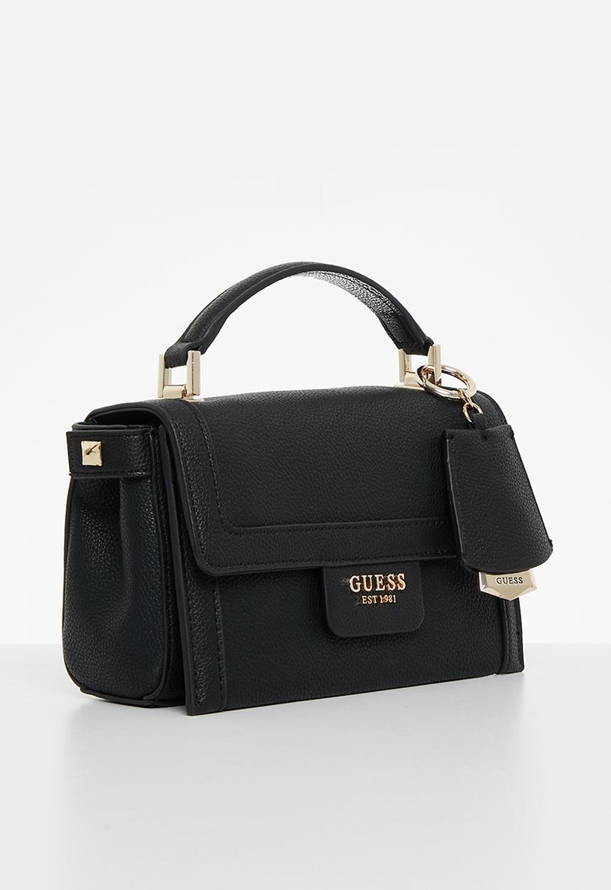 GUESS - Angy top handle flap - black