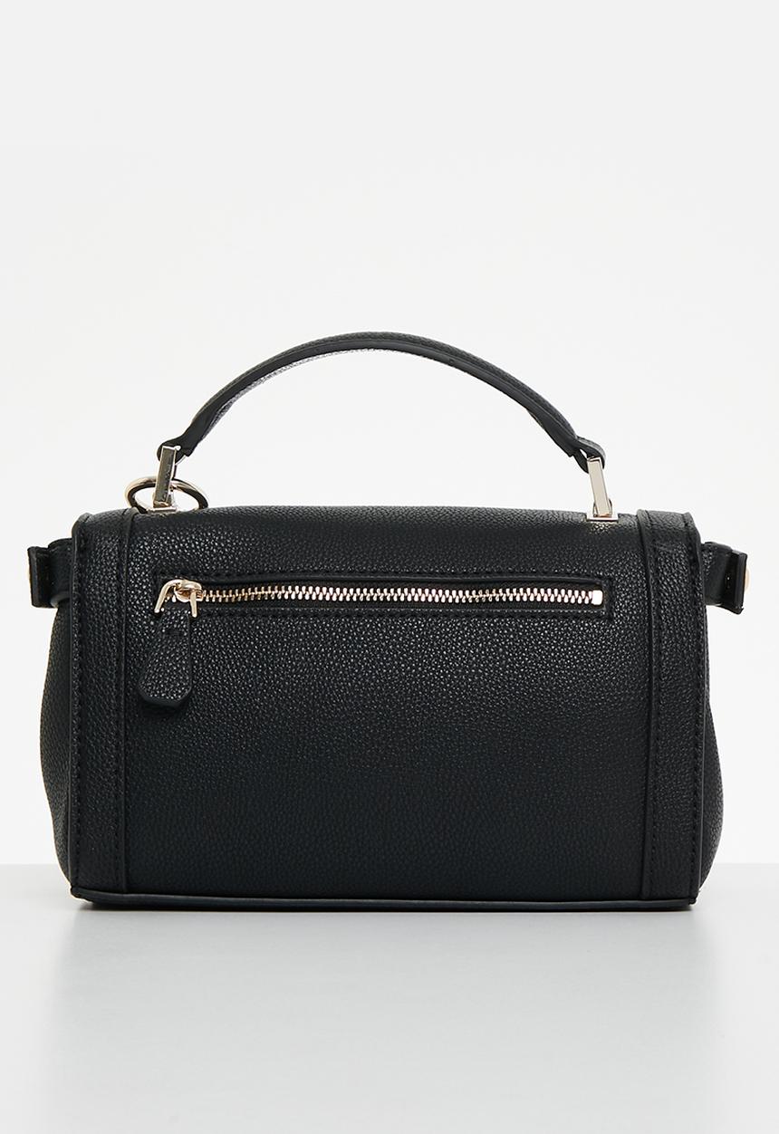 GUESS - Angy top handle flap - black