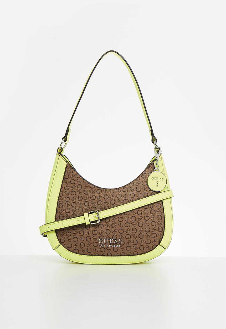 GUESS - Adilyn crossbody top zip - cocoa