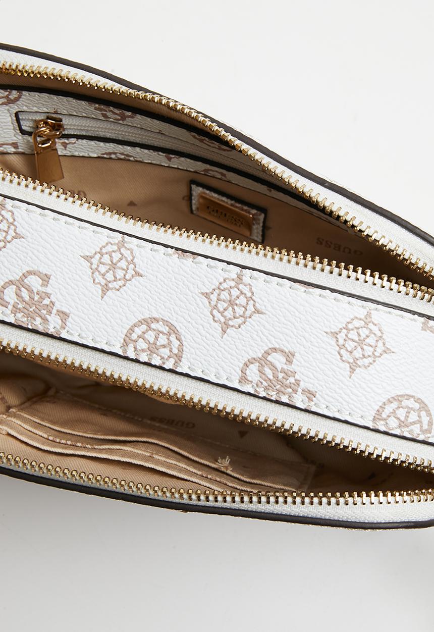 GUESS - Noelle crossbody camera - white 