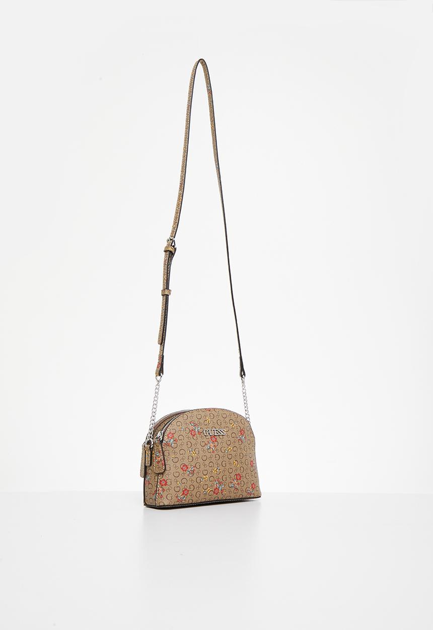 GUESS - Mcclain mini dome crossbody - mocha 