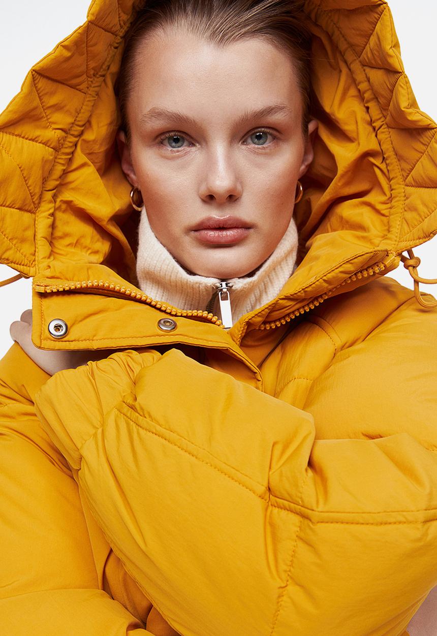 H&M - Puffer coat - yellow