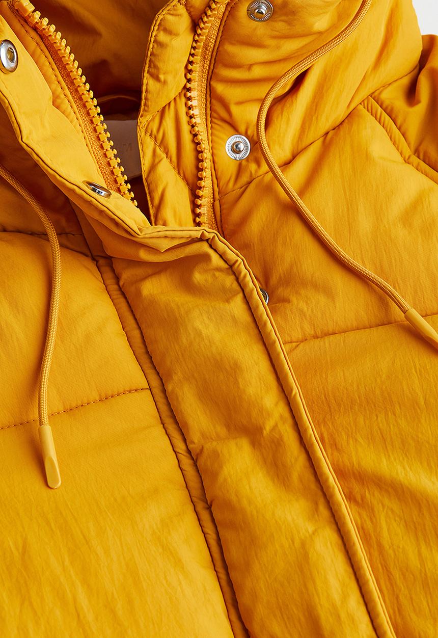 H&M - Puffer coat - yellow