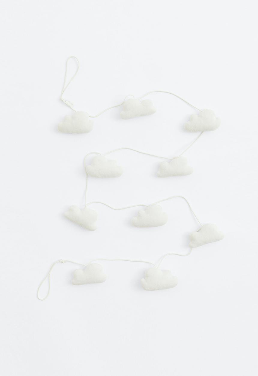 H&M - Cloud garland - natural white