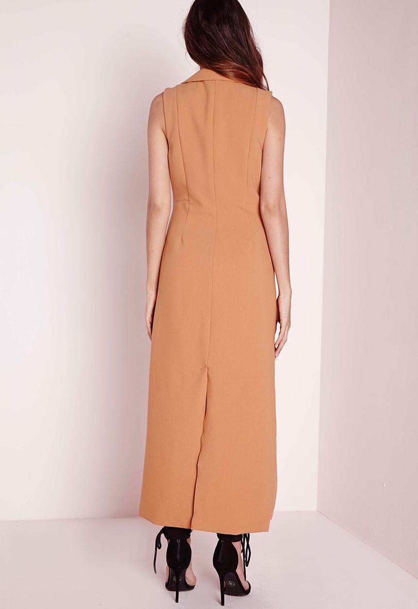 Missguided - Sleeveless Longline Utility Duster Jacket