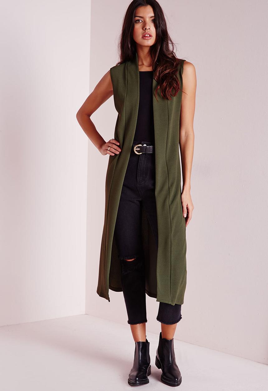 Missguided - Sleeveless Blazer
