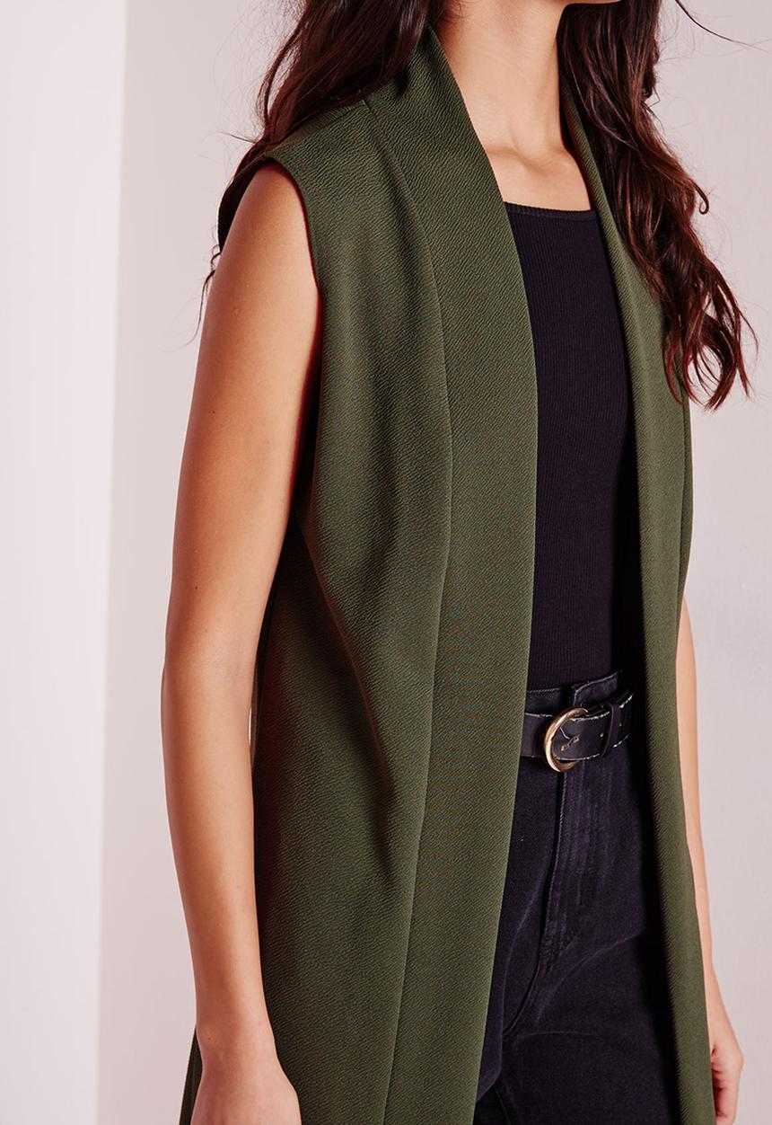Missguided - Sleeveless Blazer