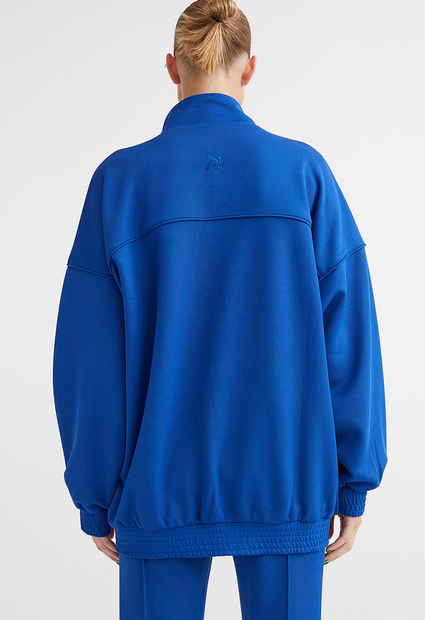 H&M - Track jacket - bright blue