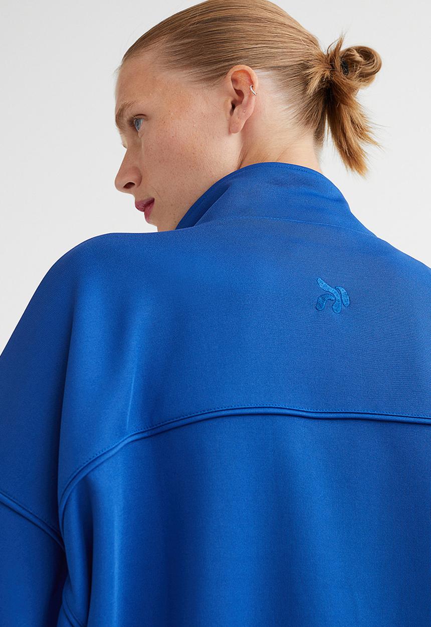H&M - Track jacket - bright blue