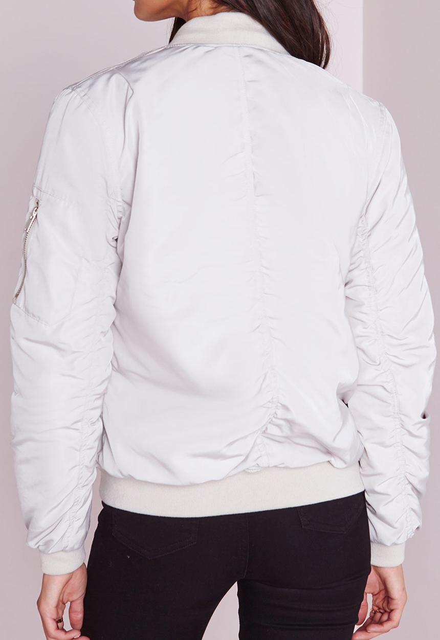 Missguided - Soft Touch Bomber Jacket