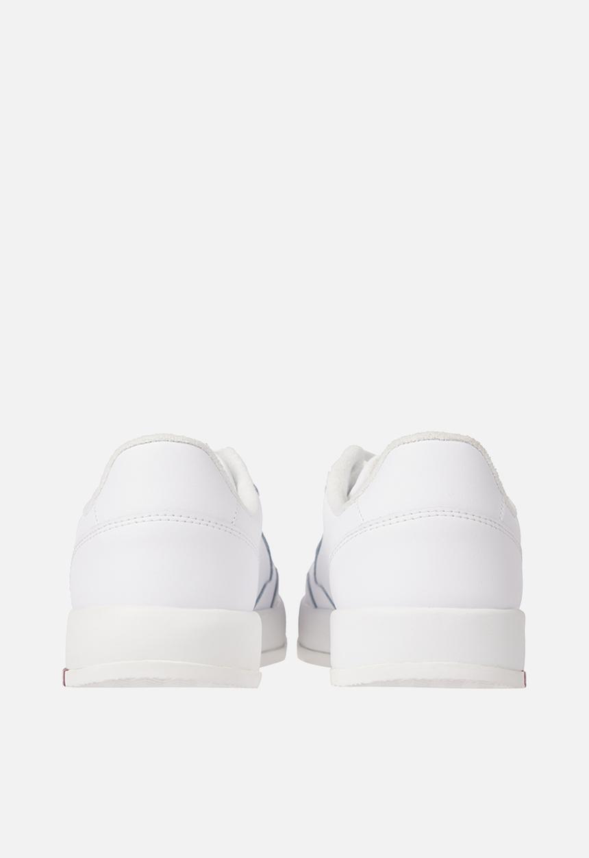 Tommy Hilfiger - Basket leather tjm ess - white