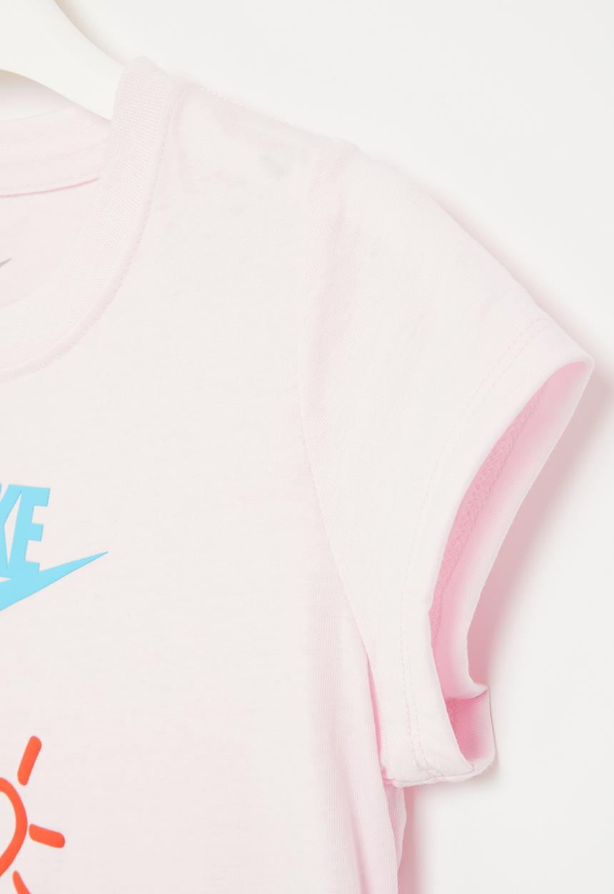 Nike - Nkg love icon stack tee - pink foam