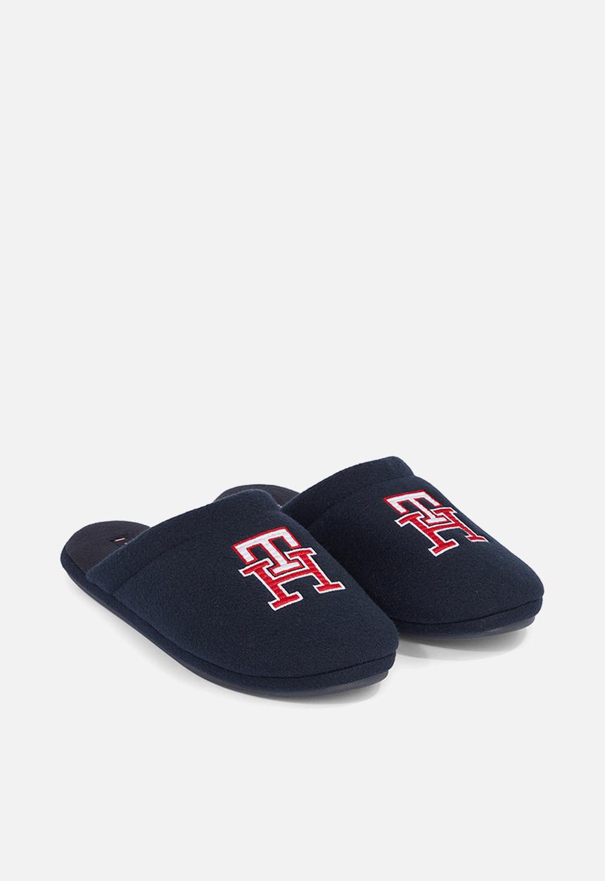 Tommy Hilfiger - Th raised embroidery homeslipper - desert sky