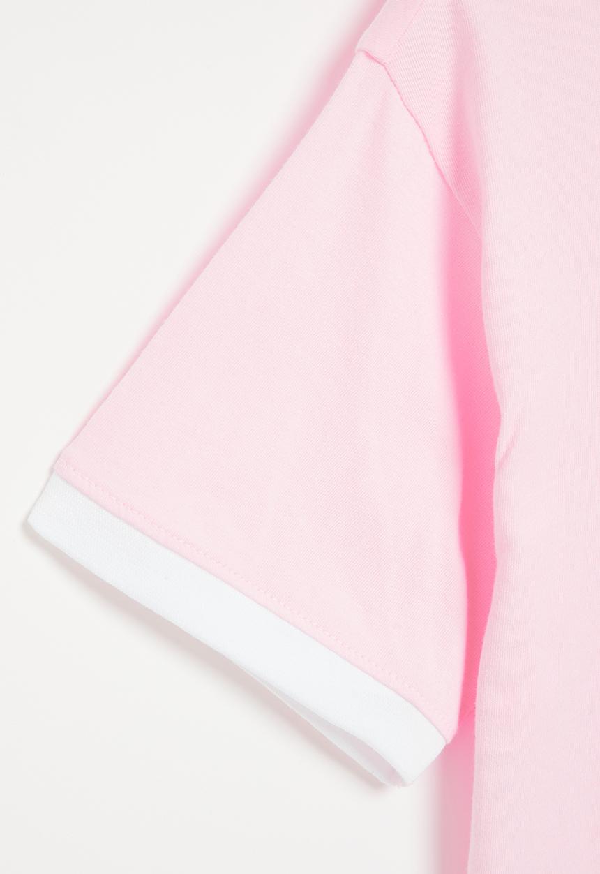 Nike - Nkg swoosh ringer tee - pink foam