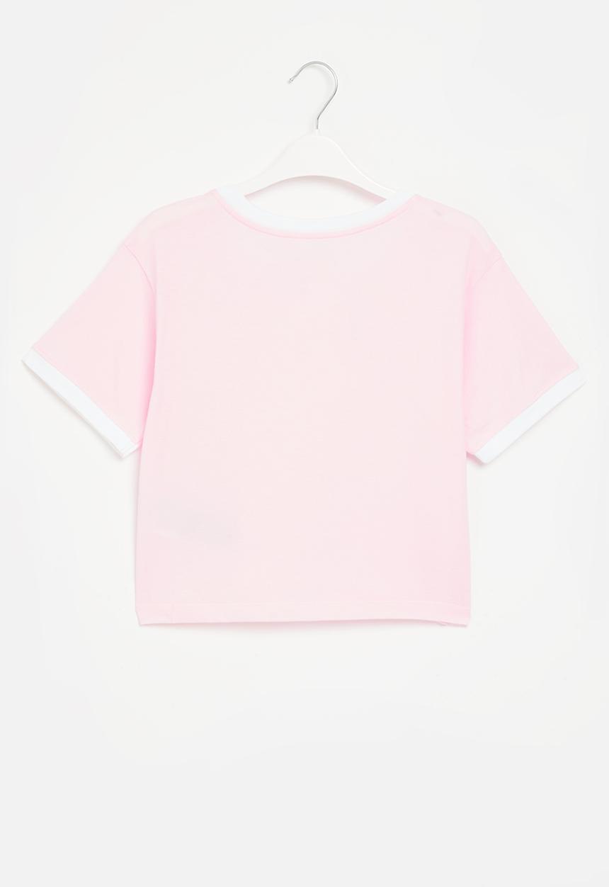Nike - Nkg swoosh ringer tee - pink foam