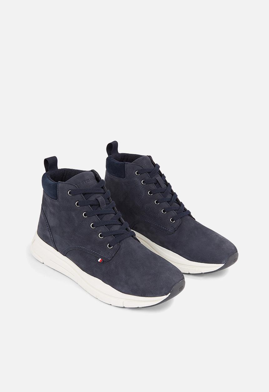 Tommy Hilfiger - Warm hilfiger leather hybrid boot - desert sky