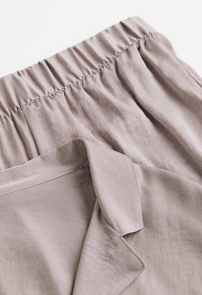 H&M - Satin pyjamas - beige