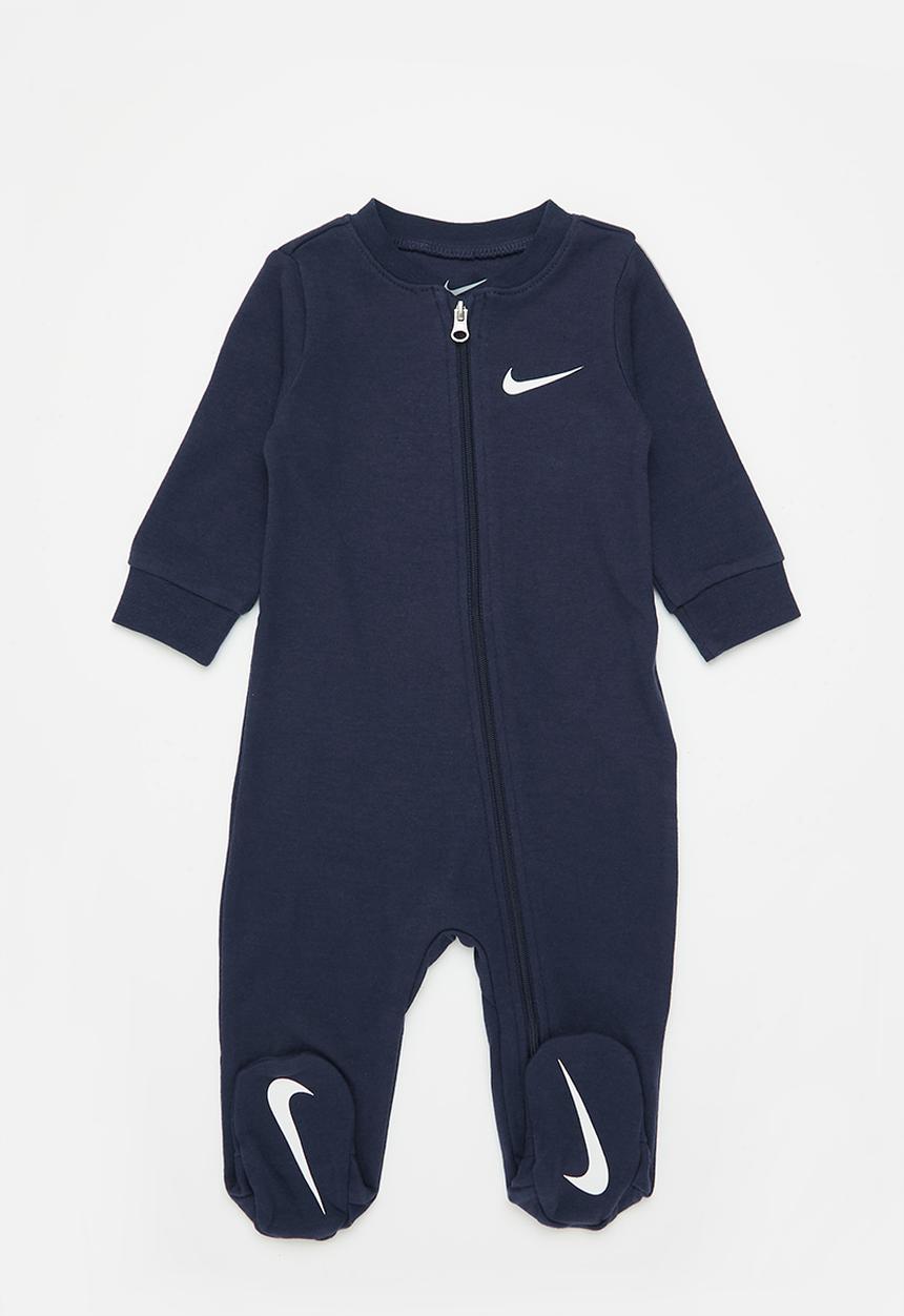 Nike - Nkn essentials footed coverall - midnight navy