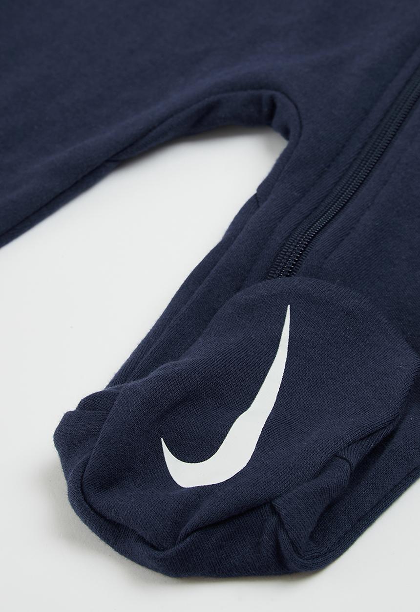 Nike - Nkn essentials footed coverall - midnight navy