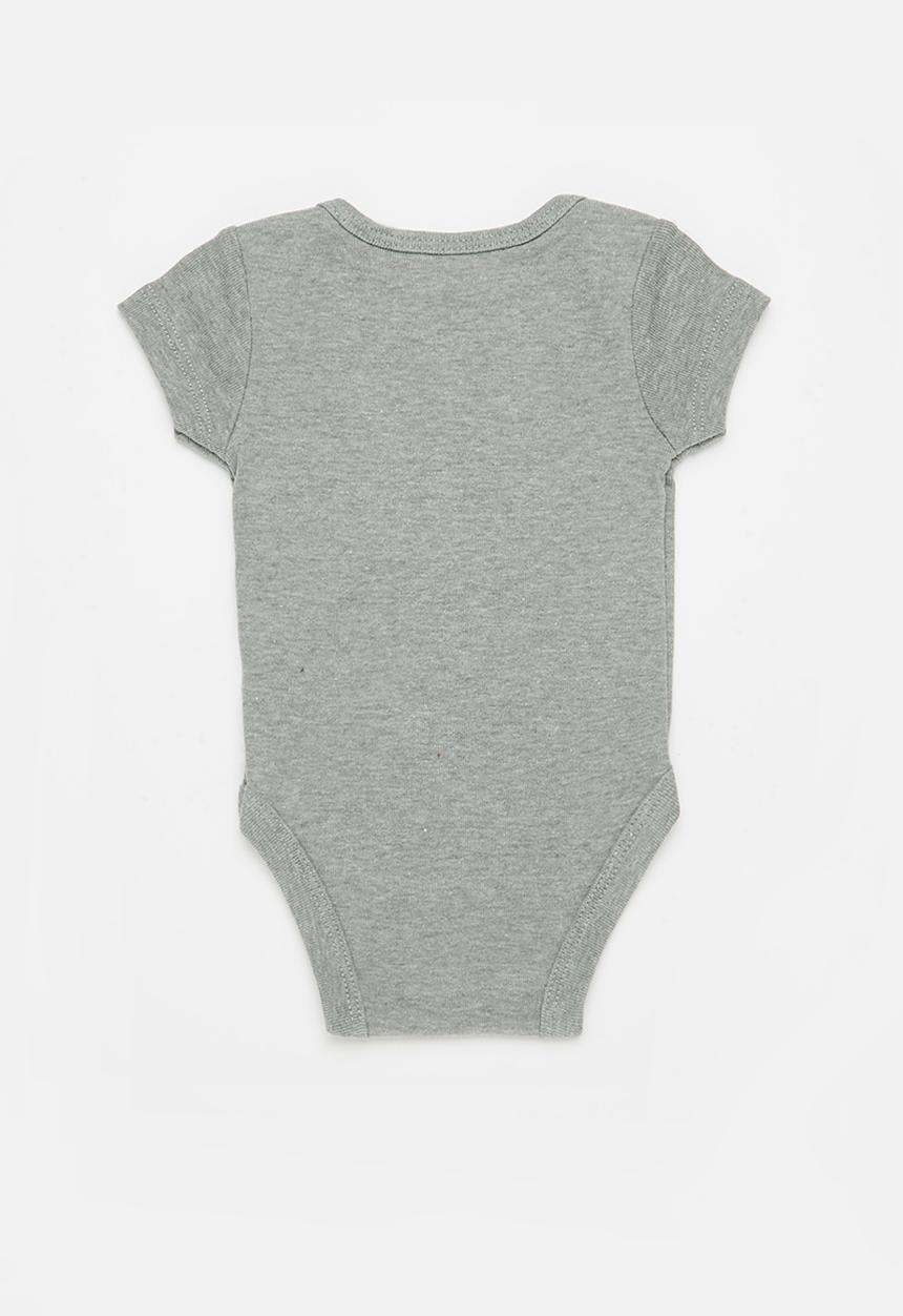 Nike - Nkn mini me 3 pack bodysuit - mica green heather