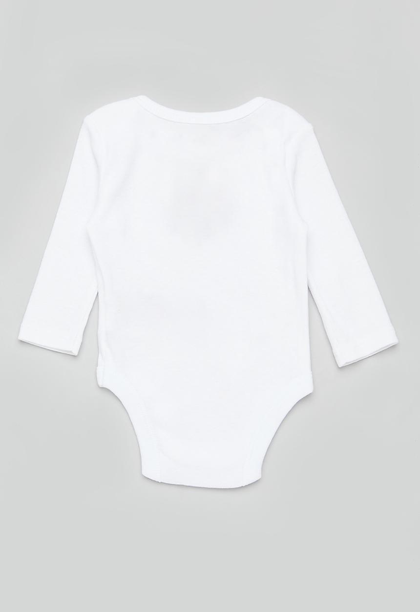Nike - Nkn essentials 3pk long sleeve bodysuit - white