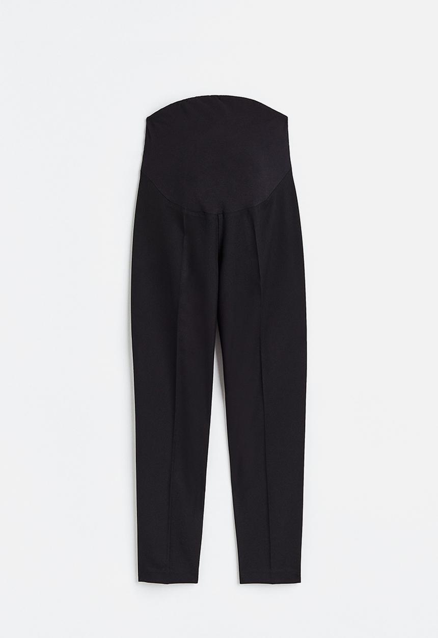 H&M - Mama ankle-length cigarette trousers - black