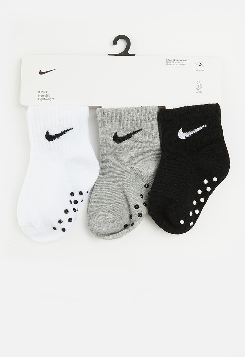 Nike - Nhn core swoosh gripper - dark grey heather black