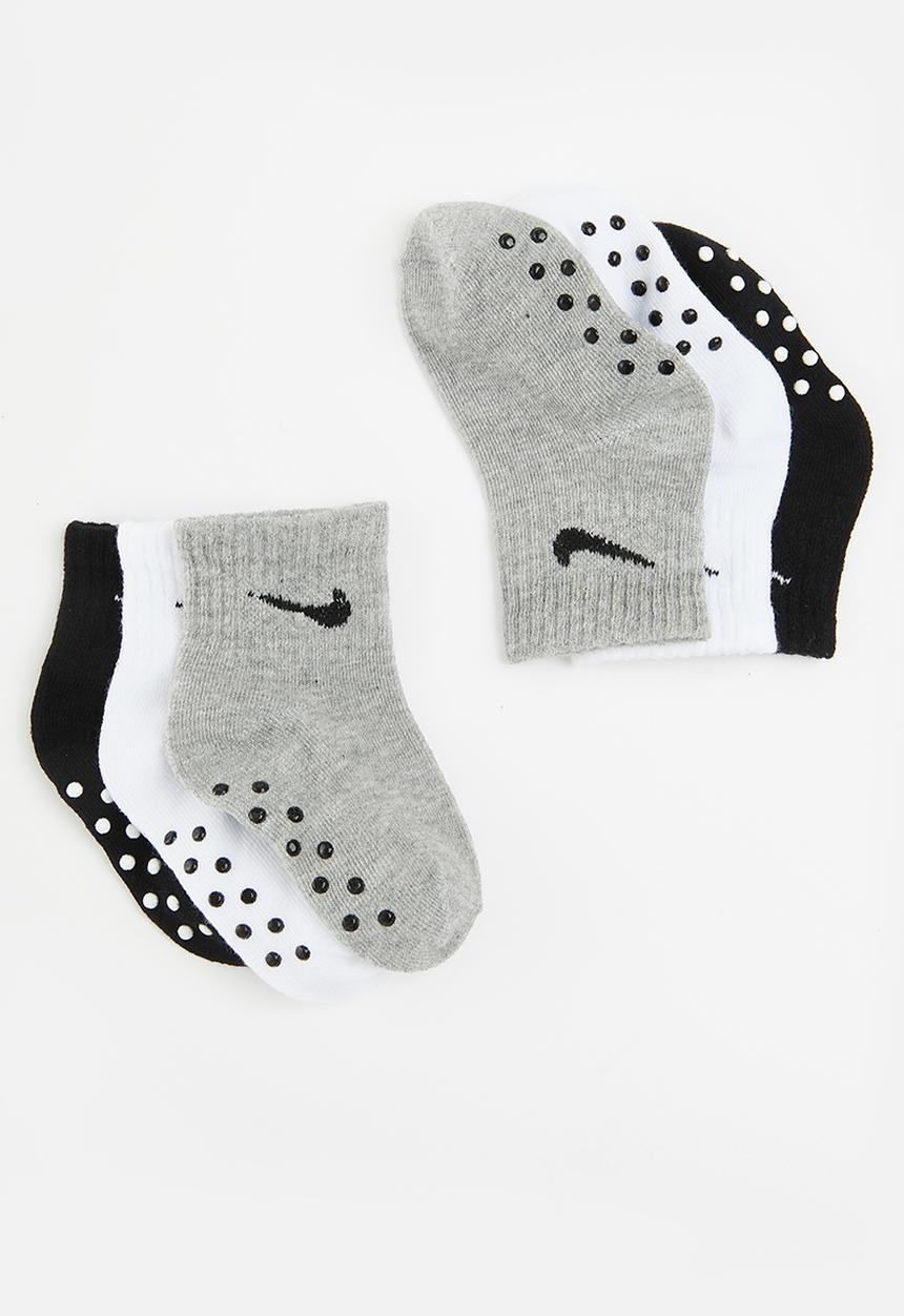 Nike - Nhn core swoosh gripper - dark grey heather black