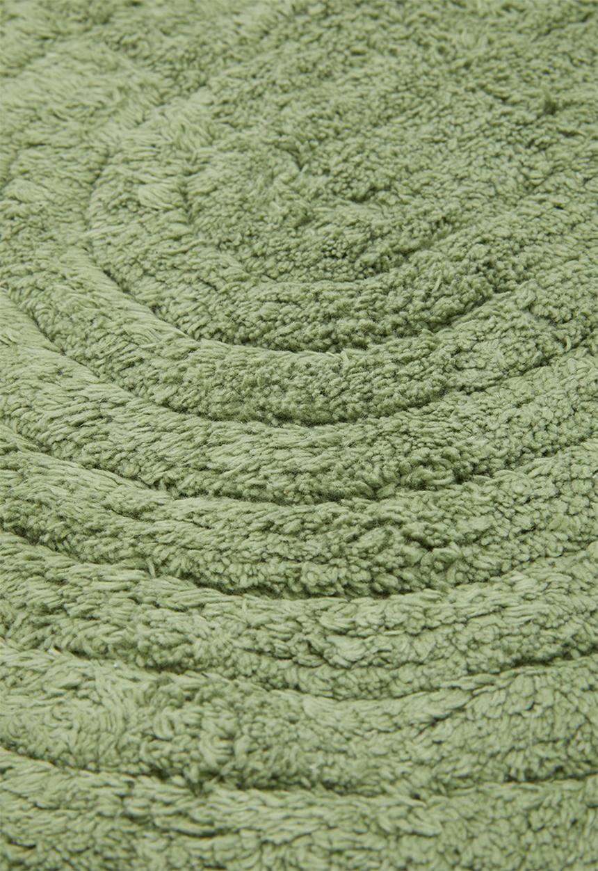 Sixth Floor - Quinn cotton bath mat - sage green