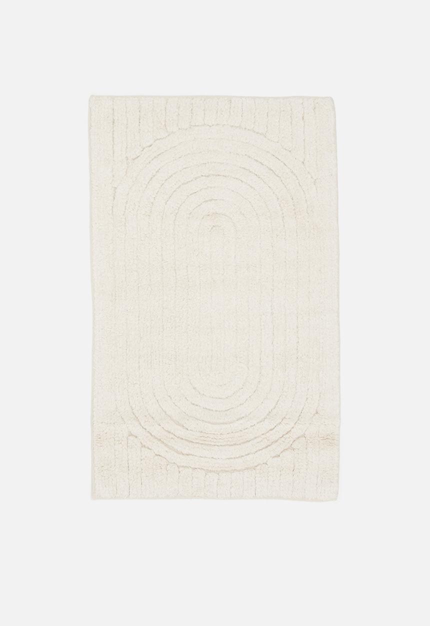 Sixth Floor - Quinn cotton bath mat - off white