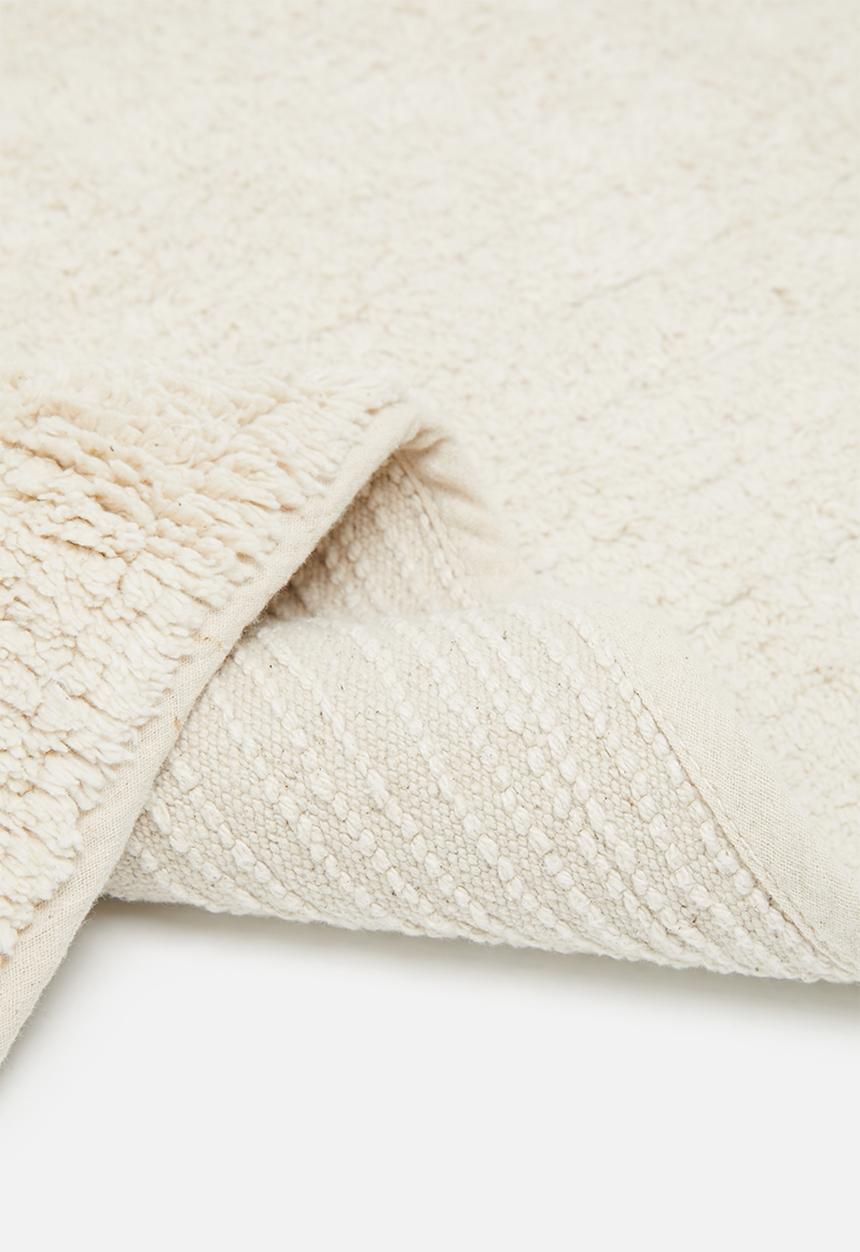 Sixth Floor - Quinn cotton bath mat - off white