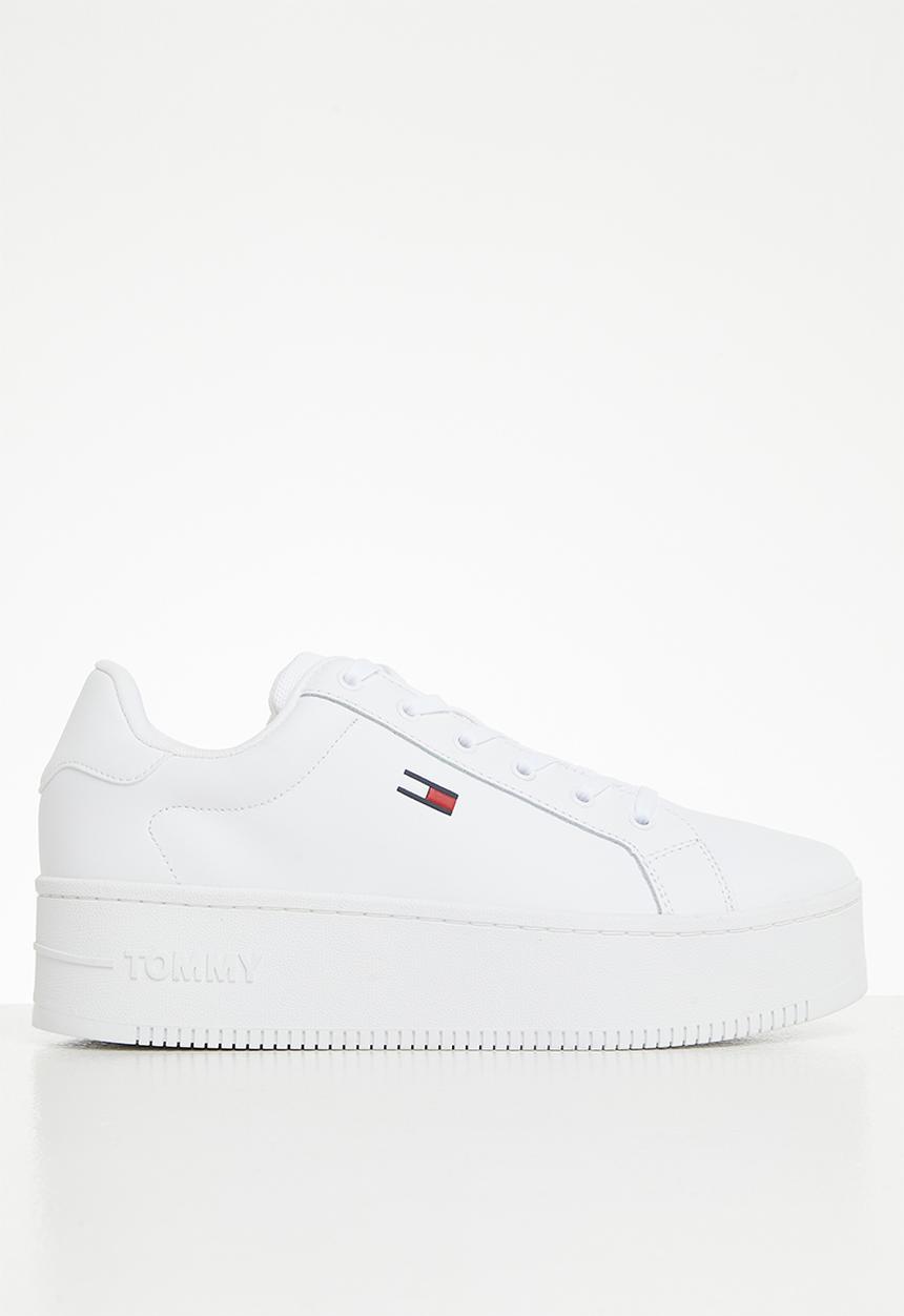 Tommy Hilfiger - Tommy jeans flatform - white