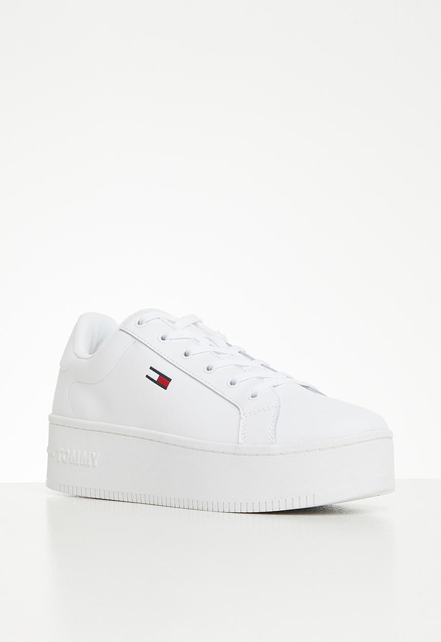 Tommy Hilfiger - Tommy jeans flatform - white