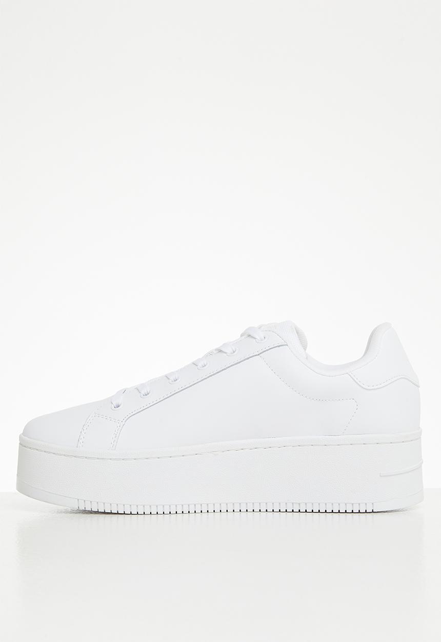 Tommy Hilfiger - Tommy jeans flatform - white
