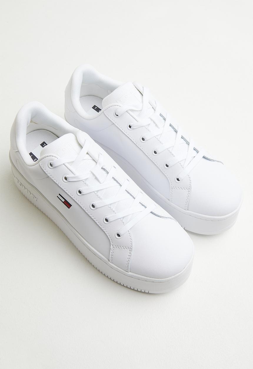 Tommy Hilfiger - Tommy jeans flatform - white